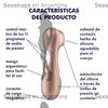 Pro 2 light rose gold succionador de clitoris con USB C